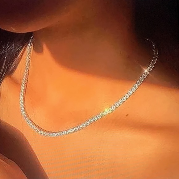 Jewelry - 4mm Sterling Silver Choker Necklace
